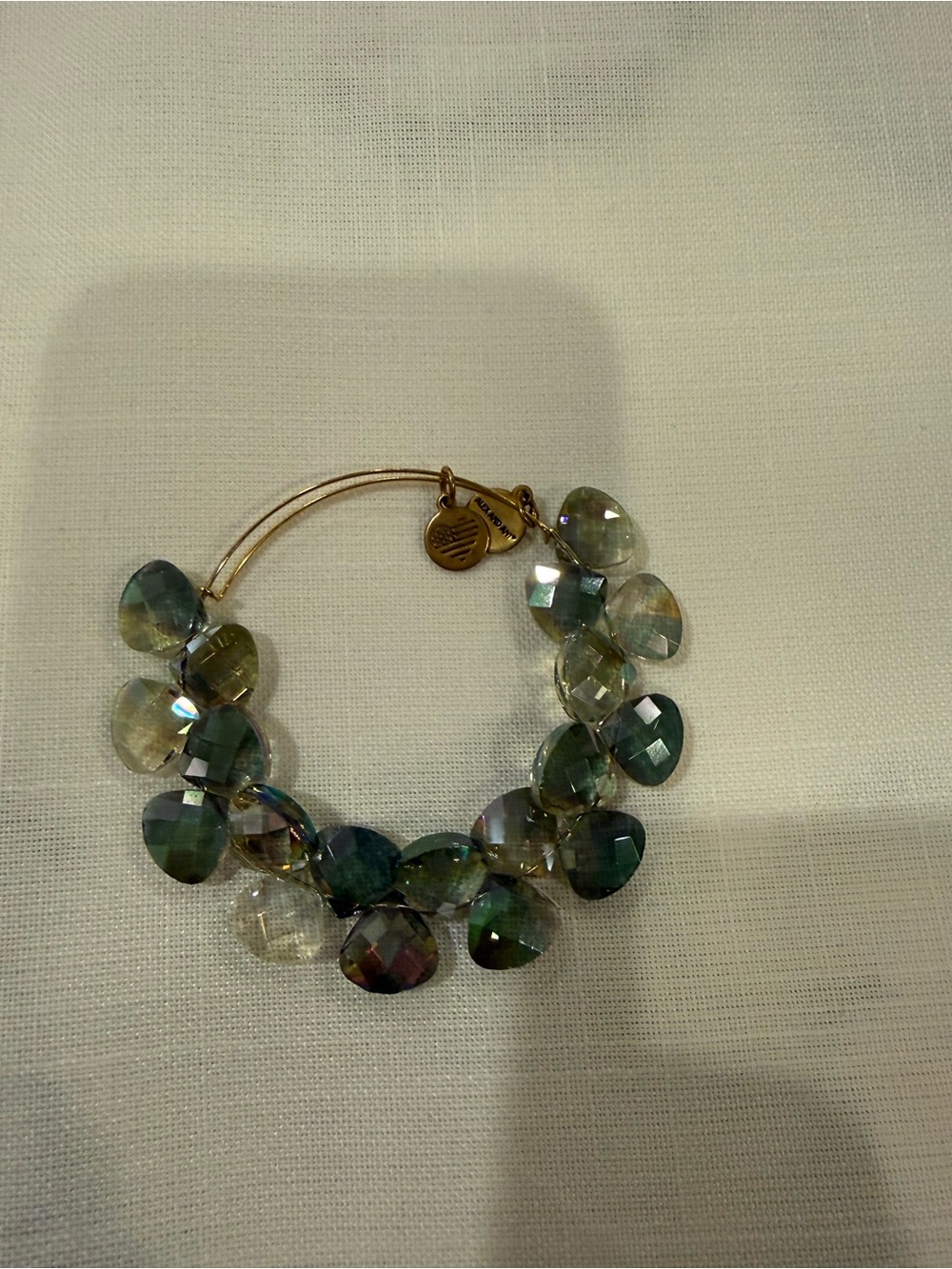 Alex and Ani Crystal Bead Expandable Bracelet